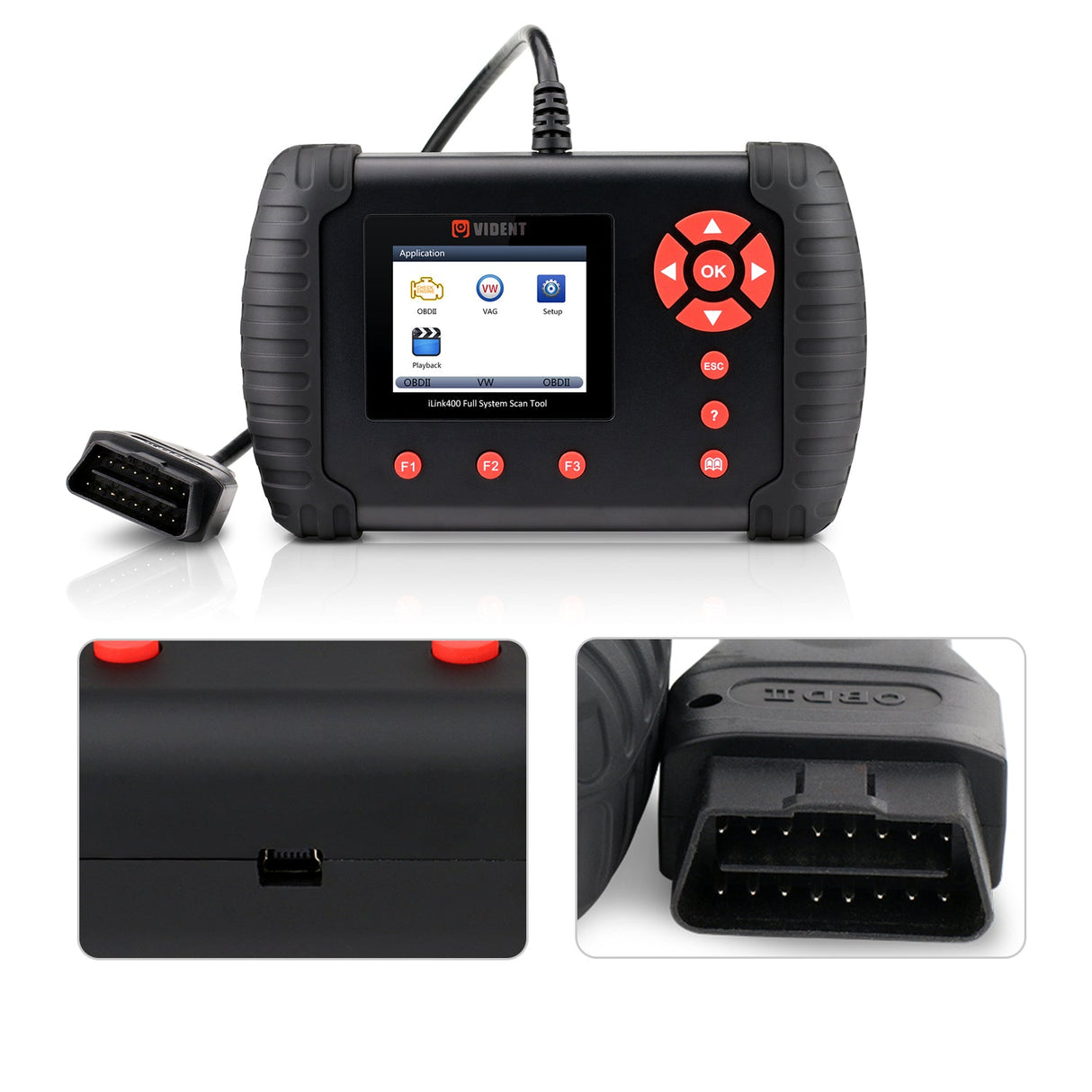 Vident iLink400 Volvo Professionell Kfz Diagnosegerät Vollsystem-Einzelmarken-Scan-Tool