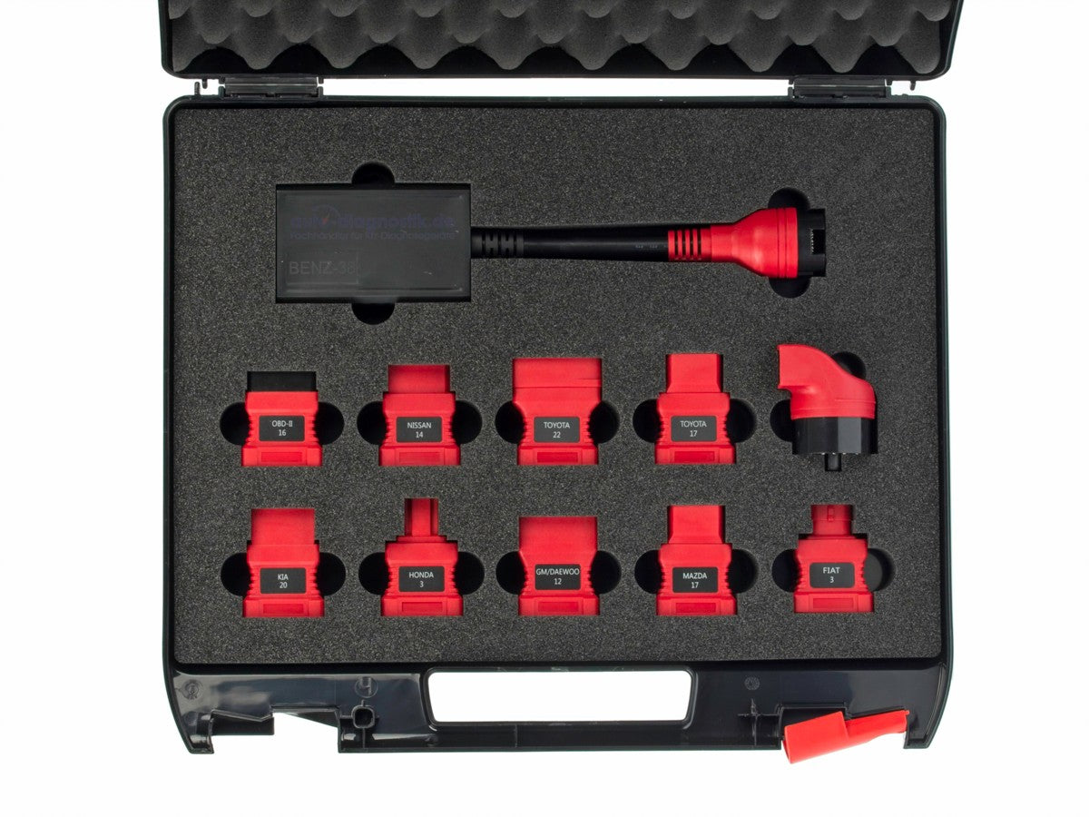 Vident Basis Koffer Adapterkabel Set OBD2 OBD1