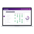 Autodata Software mit Wartungsplan und Serviceintervallen auf dem Laptop