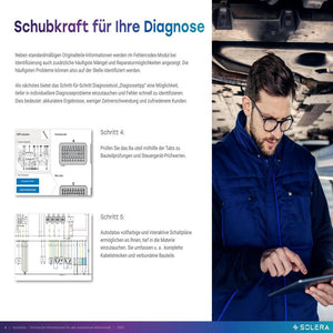Autodata Informationen zu technischen Daten, Anzugsdrehmomenten, Füllmengen und Bauteilspezifikationen für unterschiedliche Fahrzeugmodelle.